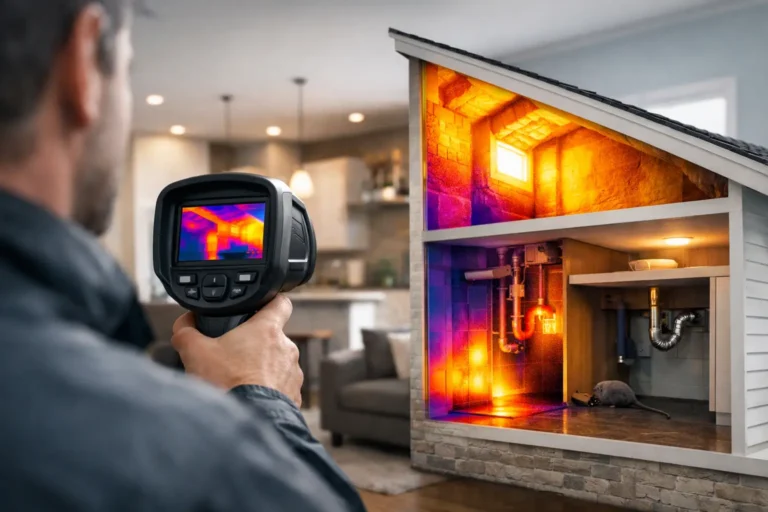 What Does Thermal Imaging Reveal in a Home?